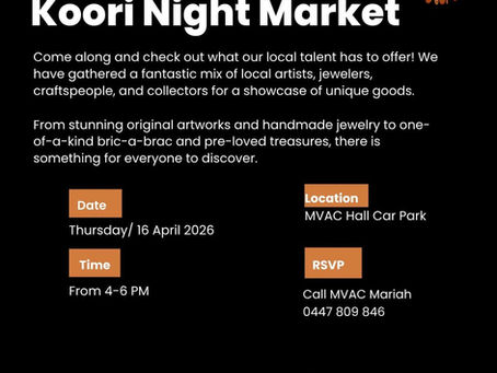 Koori Night Market: An evening celebrating culture, creativity and community.