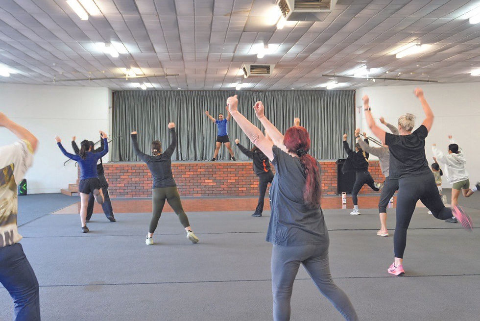 ROBINVALE GETS MOVING WITH ZUMBA