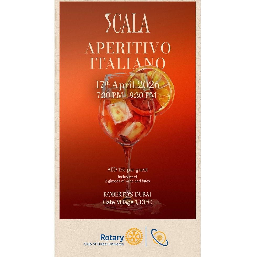 Rotary Club of Universe - Social Event