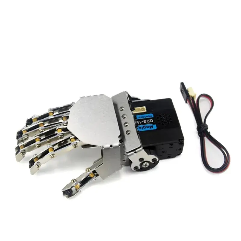 Thumbnail: Mini Bionic Hand Robot: Humanoid Arm, Five Fingers, Gripper.