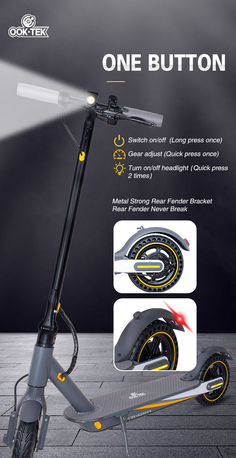 Thumbnail: OOK-TEK High-Performance Folding Electric Scooter