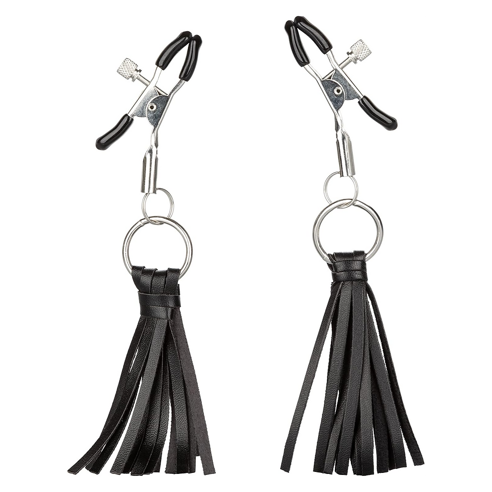 Thumbnail: CalExotics Nipple Play – Playful Tassels Nipple Clamps