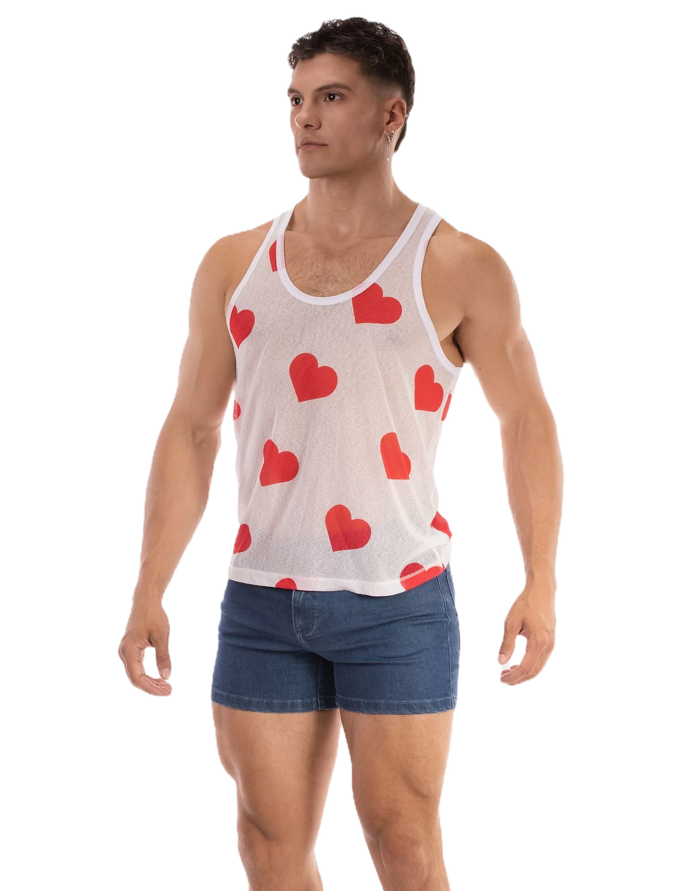 Thumbnail: Barcode Berlin - Heart Tank Top