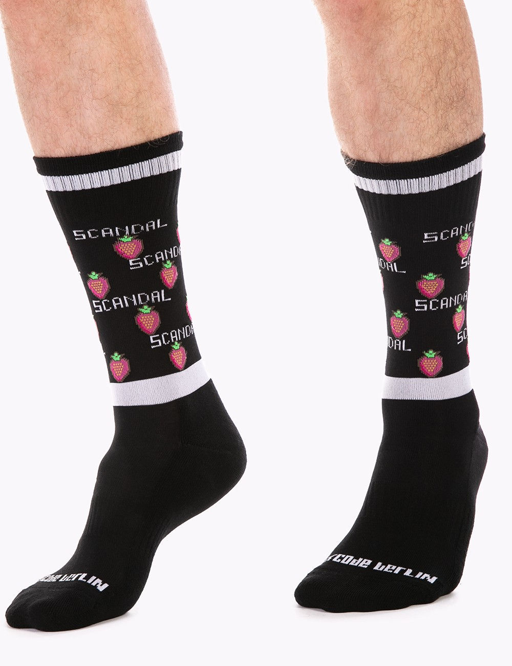 Barcode Berlin -  Chaussettes de gym Scandale