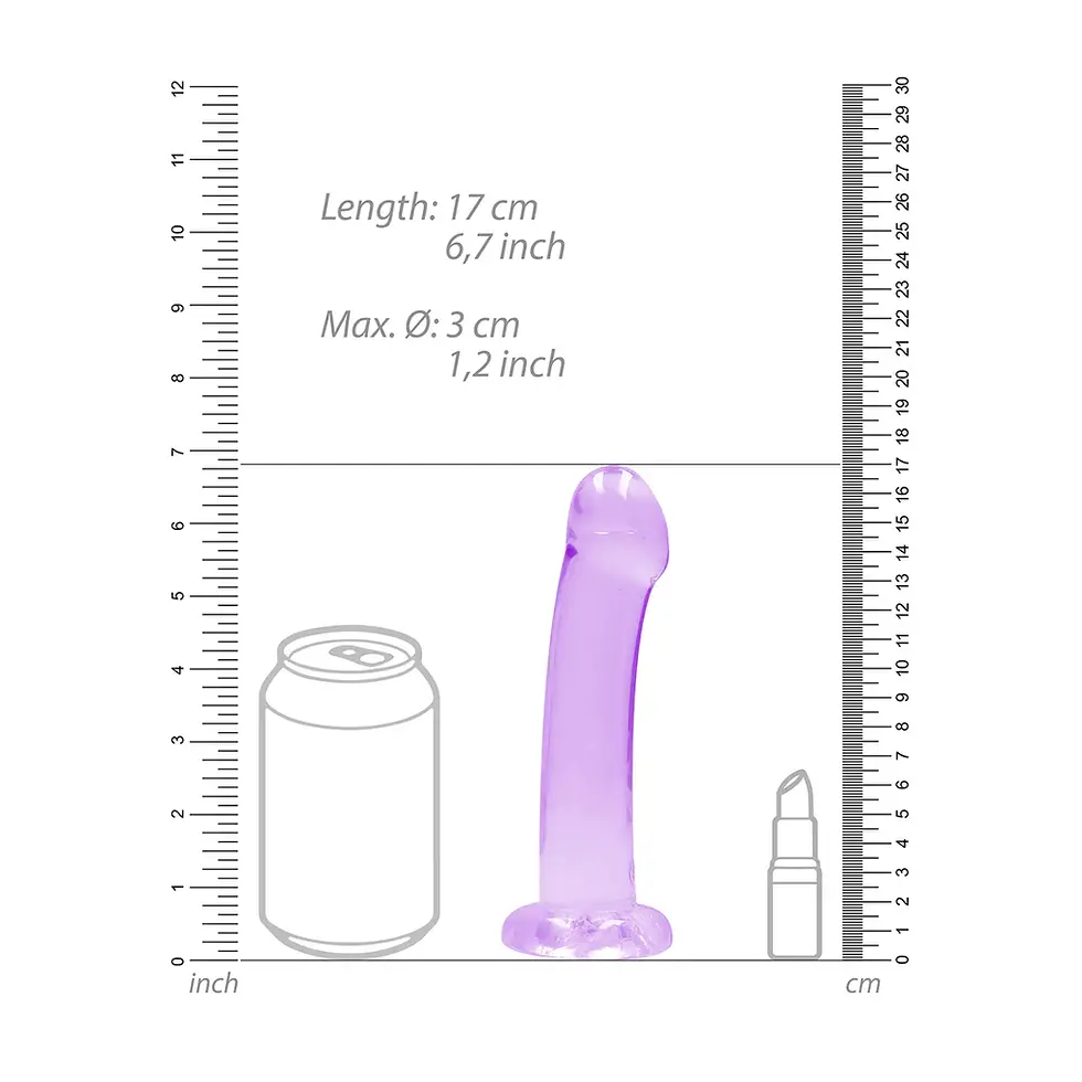Thumbnail: RealRock Non-Realistic Dildo 17 cm