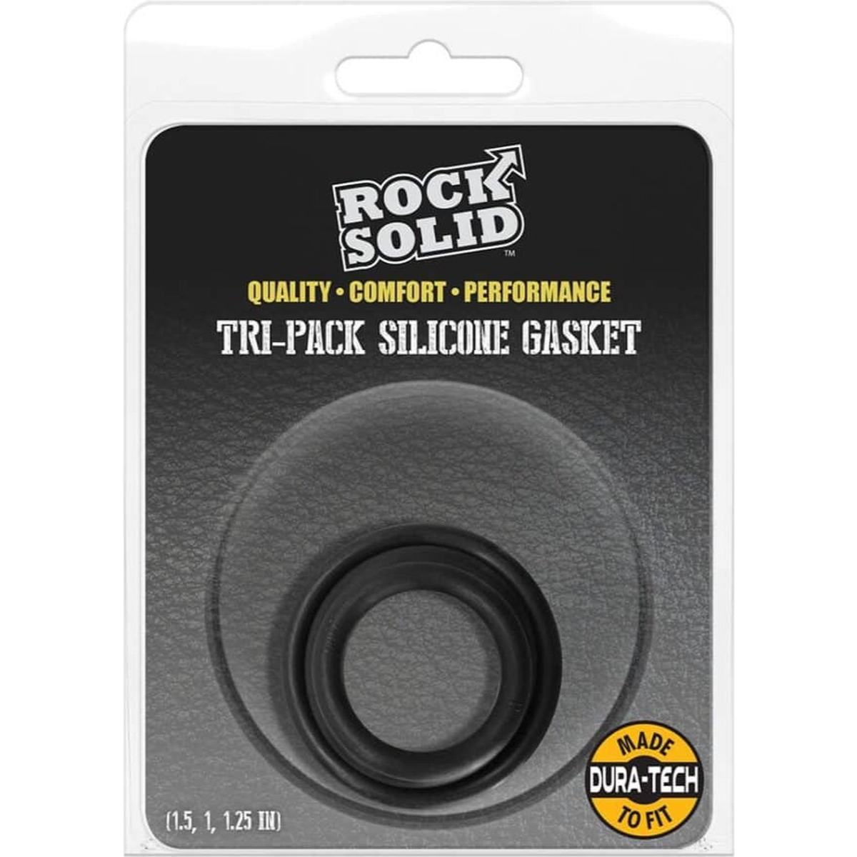 Rock Solid – Tri-Pack Silicone Gasket Cock Rings