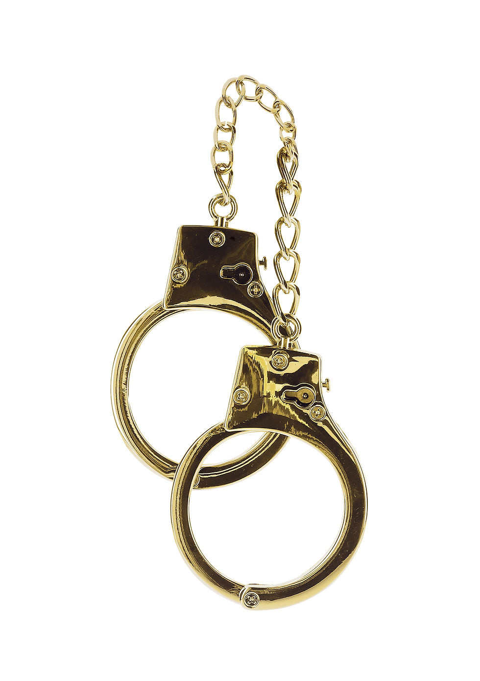 Thumbnail: Scala Taboom - Gold Plated BDSM Handcuffs