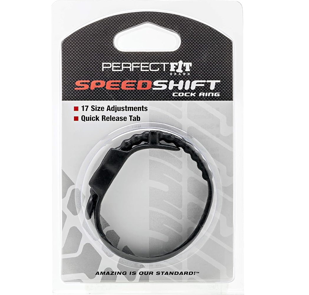 Perfect Fit SpeedShift Cock Ring – Adjustable & Quick Release