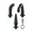 Thumbnail: anal training plug set silicone