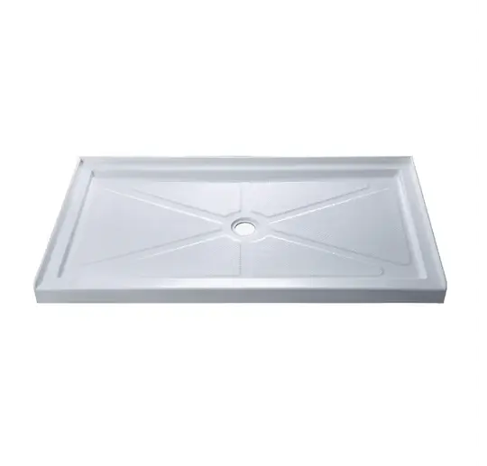 SP-RE6032C SP-RE4832C-white-Rectangular Acrylic Shower Bases