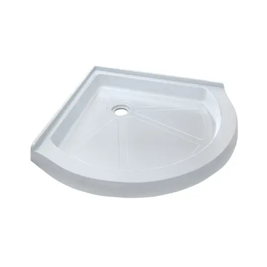 SP-QUA38-Neo-Round-Round Corner Acrylic Shower Bases