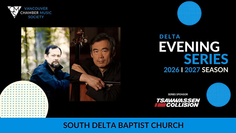 Delta Evening 26/27: #1 - Sung-Won Yang & Enrico Pace