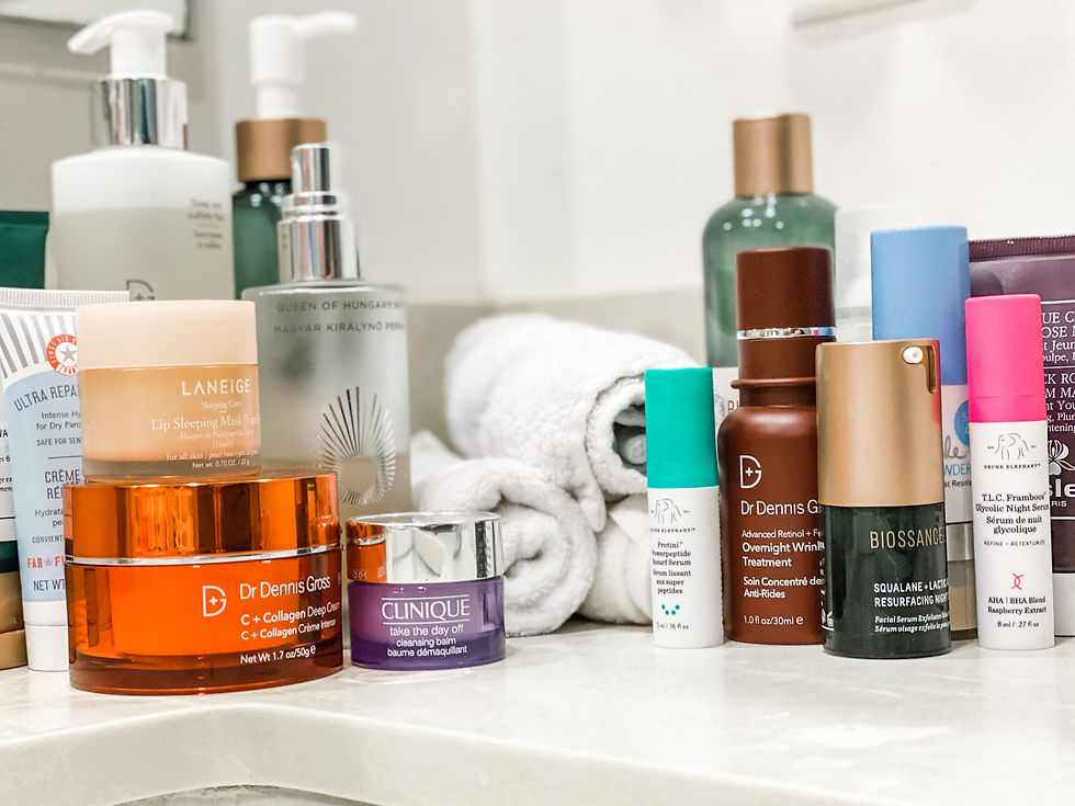 7 Step Nightime Skincare Routine: