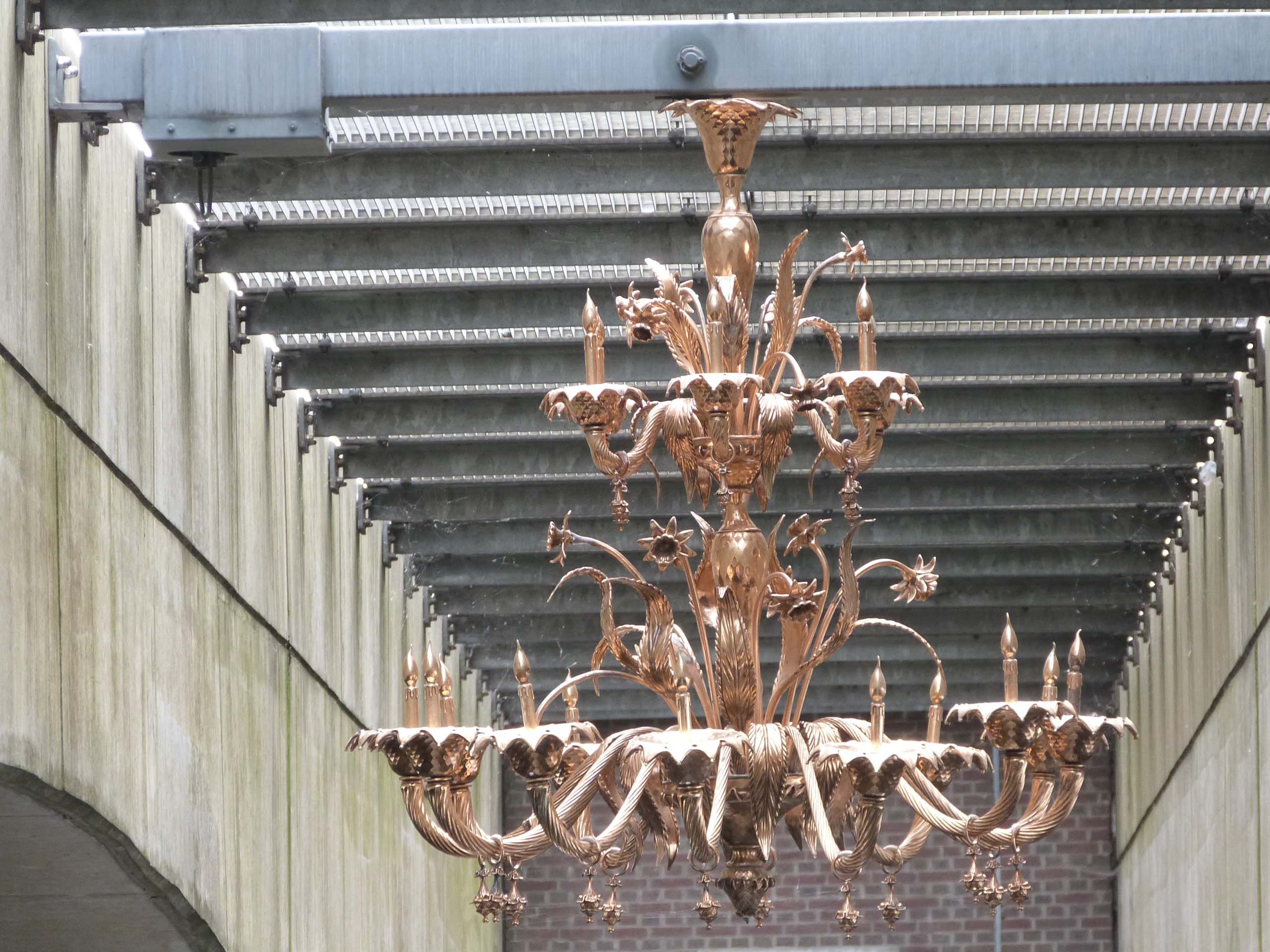 Chandelier under Amersfoort Bridge