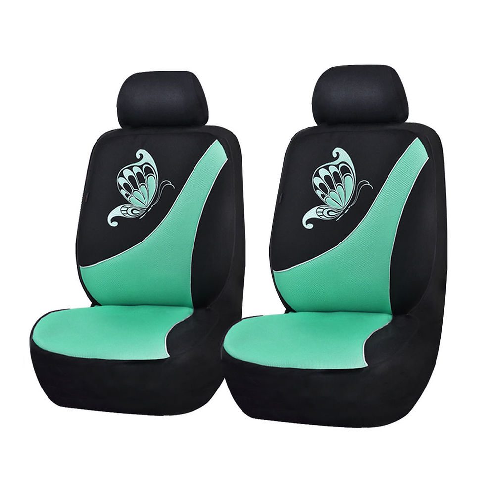 Thumbnail: Fashion lady embroidery car seat covers front pair