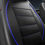 Thumbnail: CAR GRAND Leather car seat cover front pair air mesh breathable universal blue