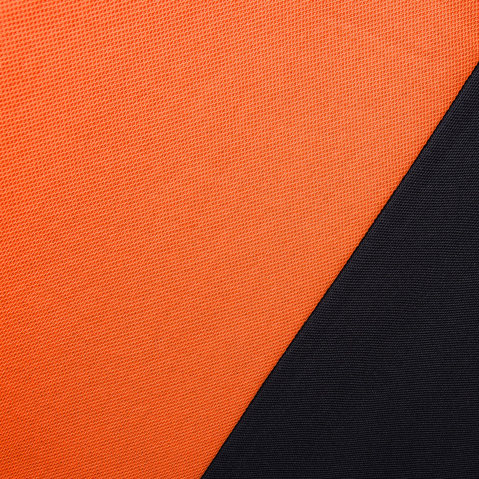 Thumbnail: Flying Banner fabric fashion car seat covers full set black & Orange