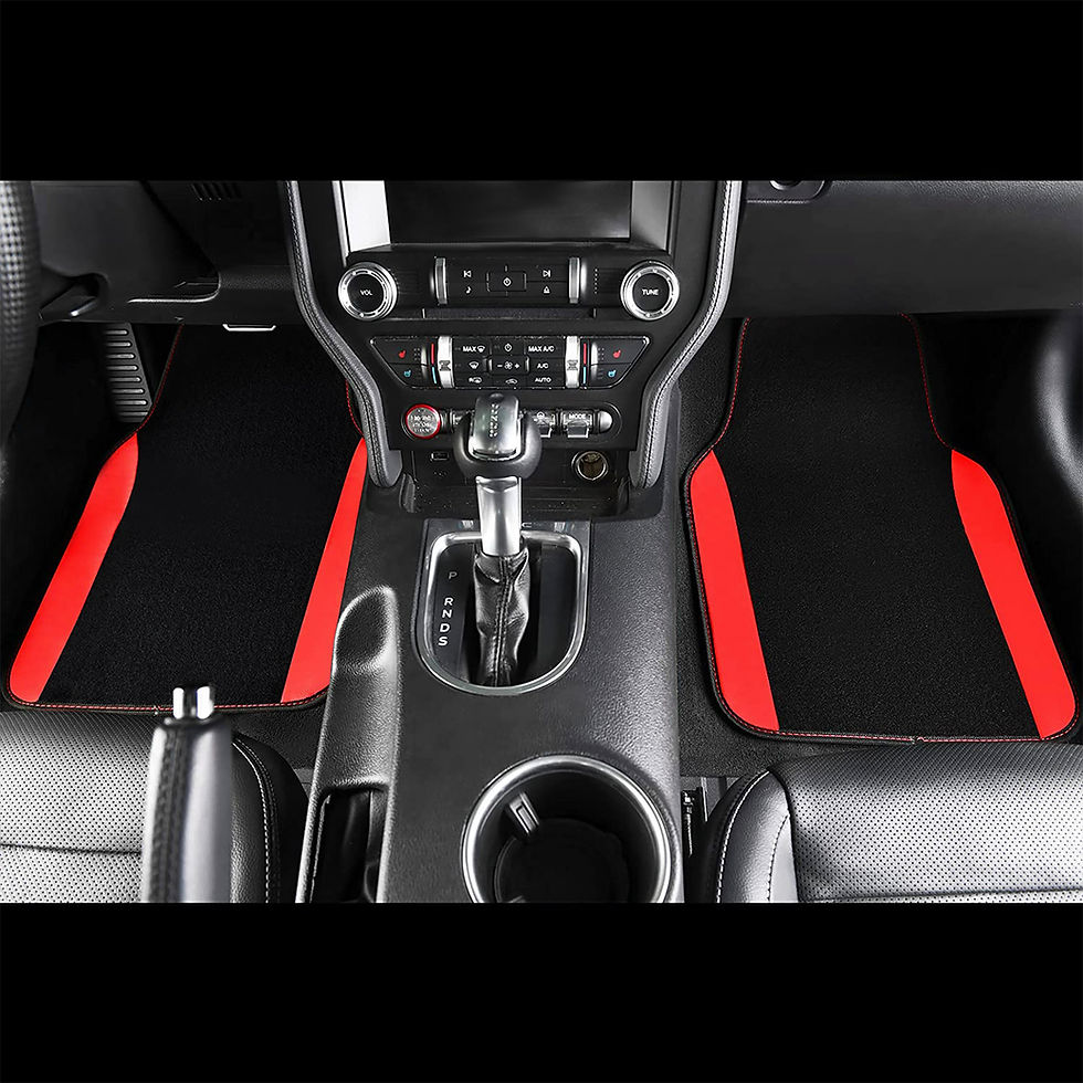 Thumbnail: Flying Banner car seat Covers Combo Pack Set Universal Red Black