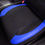 Thumbnail: Flying Banner Leather car seat Covers full Set universal Universal Blue Black