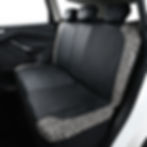 Thumbnail: Flying banner neoprene bench seat covers universal fit leopard gray print black