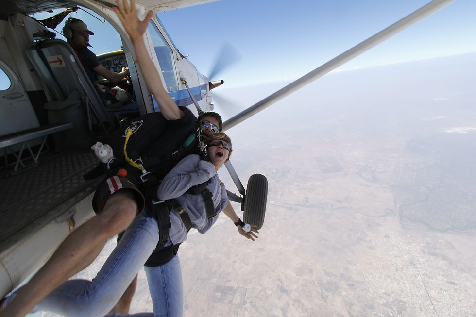 Sortie d'avion