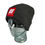 Thumbnail: Charcoal grey beanie red and black logo