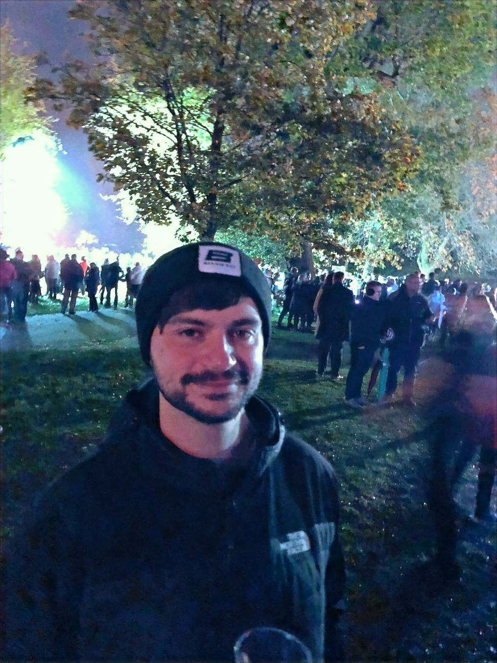 Thumbnail: Black Beanie negative logo