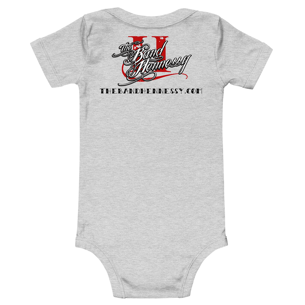 Thumbnail: "POTTY LIKE A ROCKSTAR" BABY ONESIE (3 MOS - 24MOS)