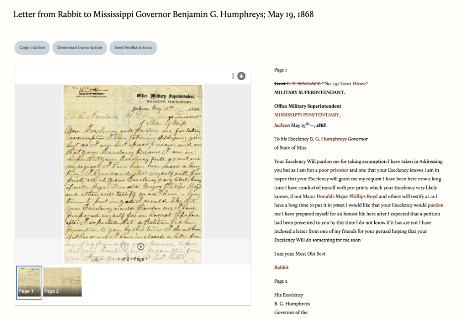 Finding Rabbit: What One Freedman’s Story Reveals About Scholarly Editing