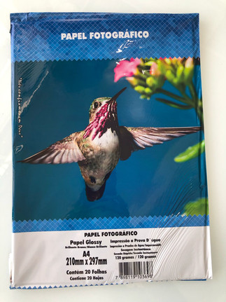 Papel fotográfico A4 120g