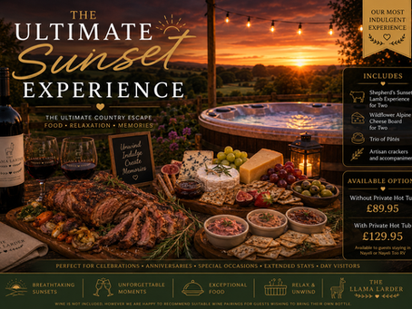 We are delighted to introduce The Llama Larder, a brand-new collection of artisan food, countryside dining experiences and carefully chosen treats designed to make your stay at Glamping with Llamas even more memorable.