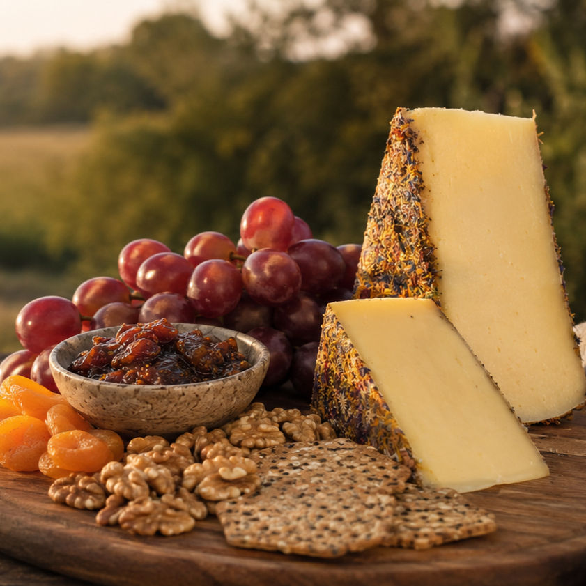 Wildflower Alpine Cheese Board for Two