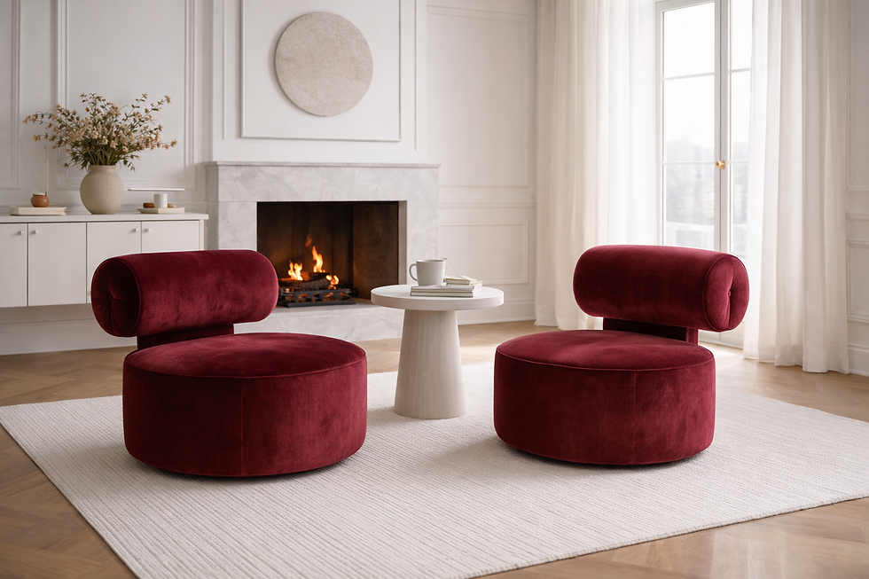Rouge Halo Lounge Chair