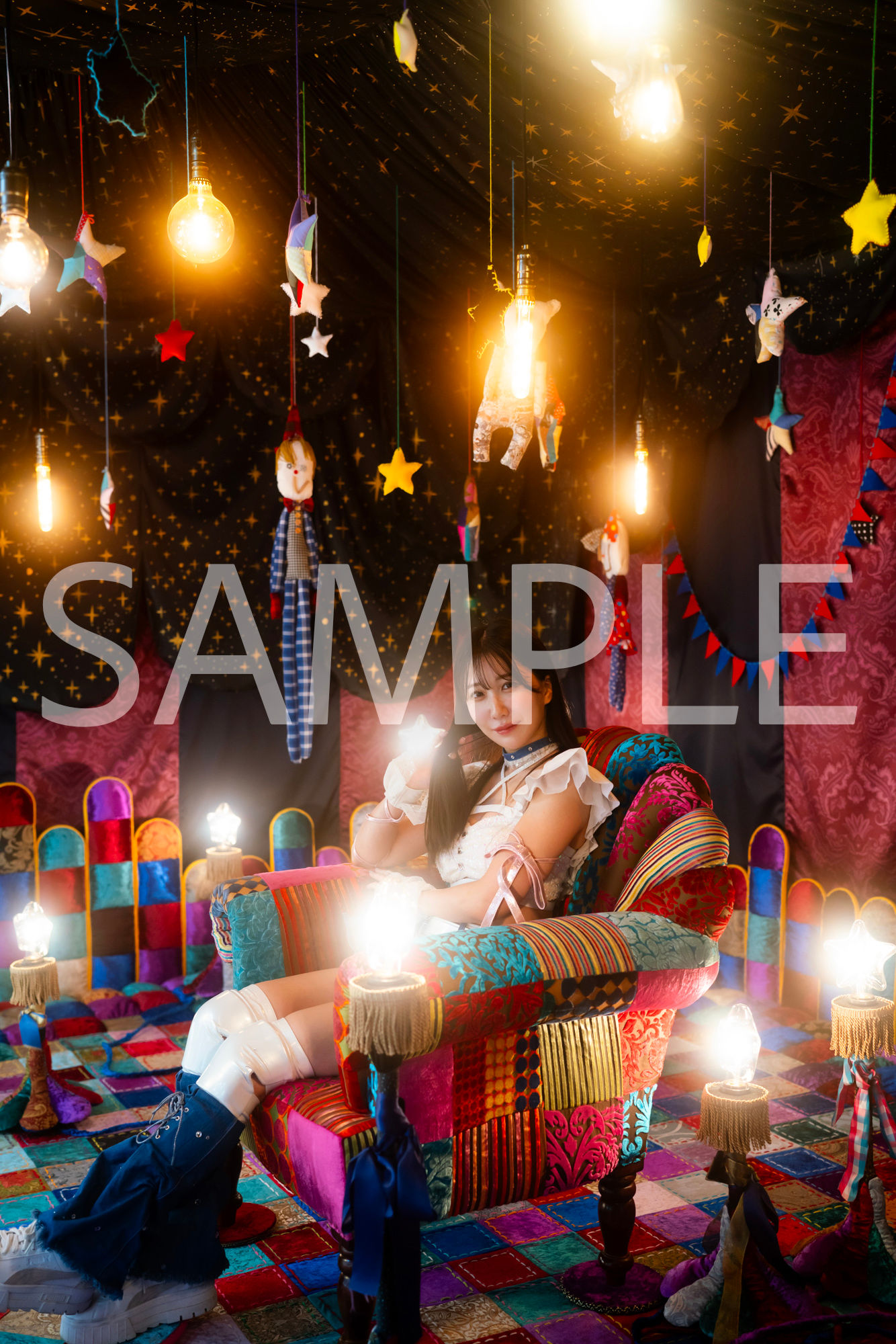 里歩選手直筆サイン入りポートレート24年12月No2