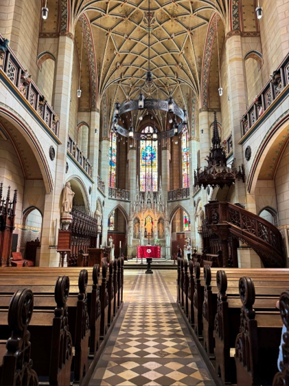 interior of Castle Church, Wittenberg Germany