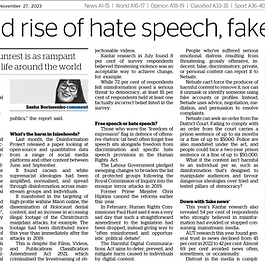 Conflict, anger and unrest is as rampant online as it is in real life around the world.