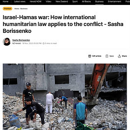 A breakdown of the Geneva Conventions and how humanitarian law applies to the current violence in Gaza — and why the legal framework can’t stop the conflict.