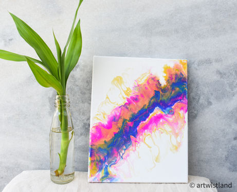 Welcome to our vibrant world of Fluid Art! Our mesmerizing collection of fluid art pieces is designed to add a burst of vivid colors to your home decor. Using the mesmerizing technique of fluid art, we create stunning masterpieces that effortlessly infuse energy and beauty into any space. Elevate your interior decor with our captivating fluid art images, each stroke and swirl carefully crafted to create a visually dynamic and engaging piece of art. Explore our gallery and discover the perfect fluid art piece that will transform your space into a vibrant and enchanting sanctuary.