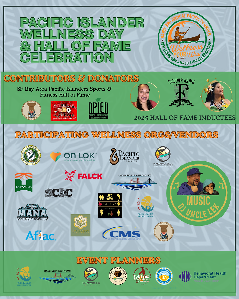 3rd Annual Pacific Islander Wellness Day Event