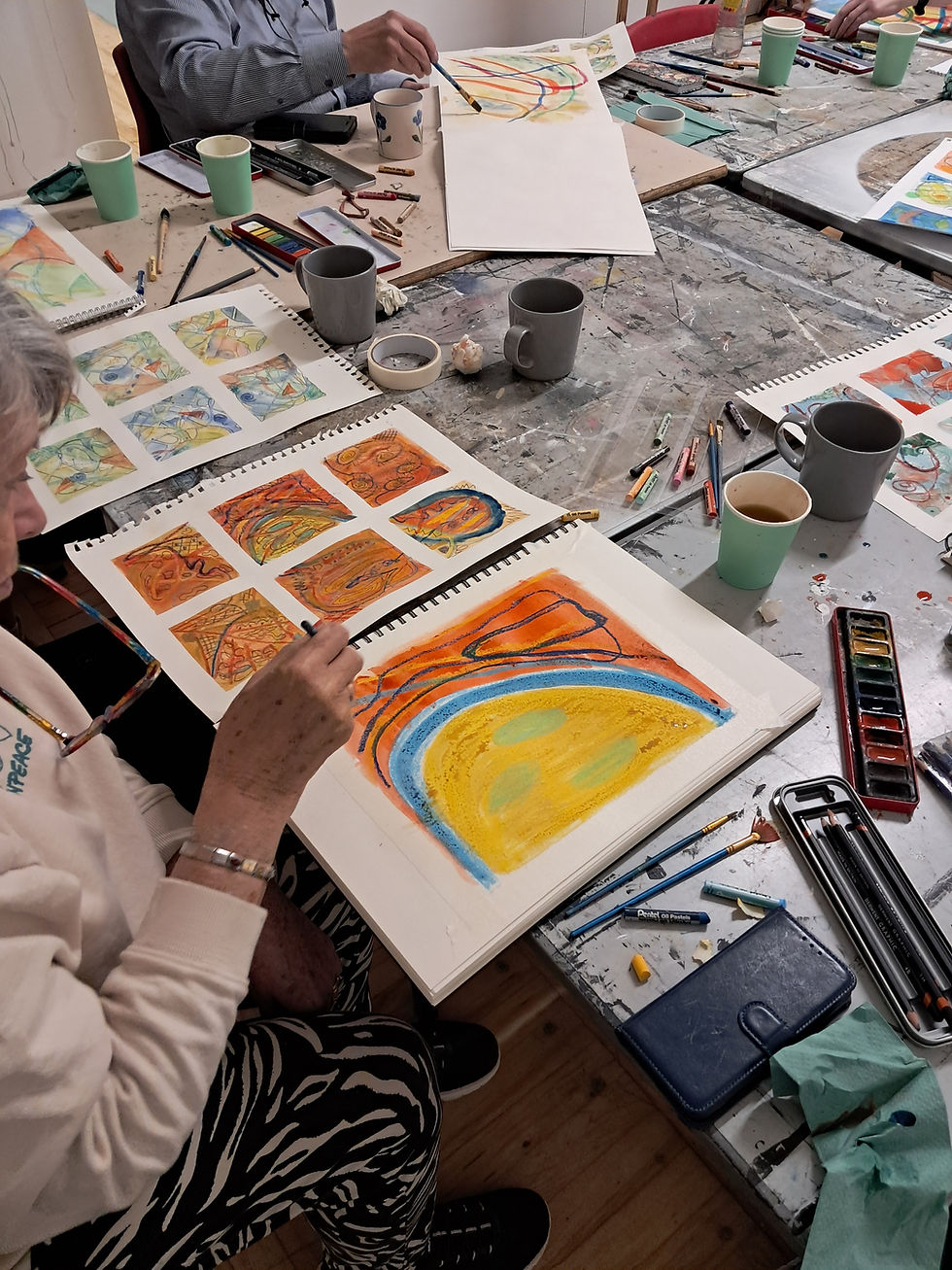Exploring Art Mixed Media Group 2 (6 Weeks)