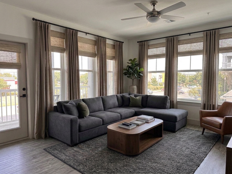 From Frat House to Grown-Man Lounge: A Masculine Living Room Redesign