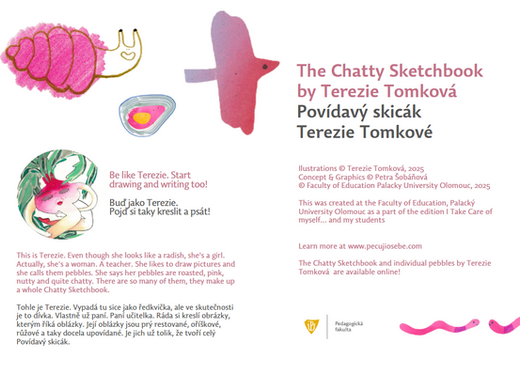 The Chatty Sketchbook by Terezie Tomková / Povídavý skicák Terezie Tomkové — nová verze v češtině a angličtině