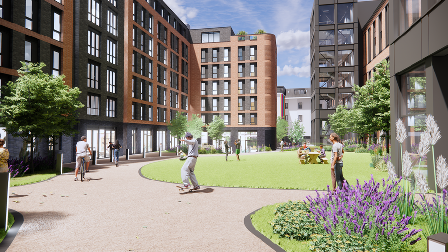 Heritage-led student accommodation masterplan on Norton Street, Radford, Nottingham
