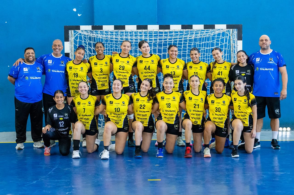 HANDEBOL TAUBATÉ CONQUISTA OURO E PRATA NO REGIONAL