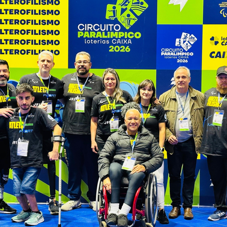 HALTEROFILISMO PARALÍMPICO DE TAUBATÉCONQUISTA MEDALHA NO CIRCUITO NACIONAL