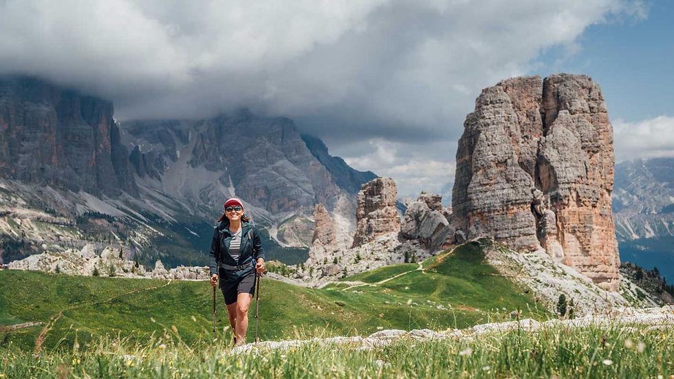 Alta Via 1 Self Guided - on the trail of World War 1 at Cinque Torri