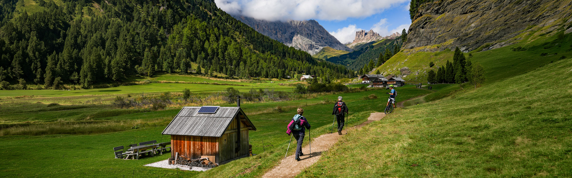 Rosengarten to Sella Self Guided Hiking