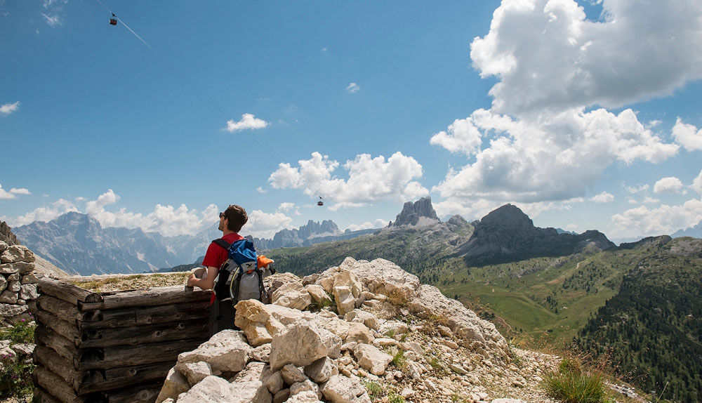 Rifugio Lagazuoi booking for two-day Alta Via 1