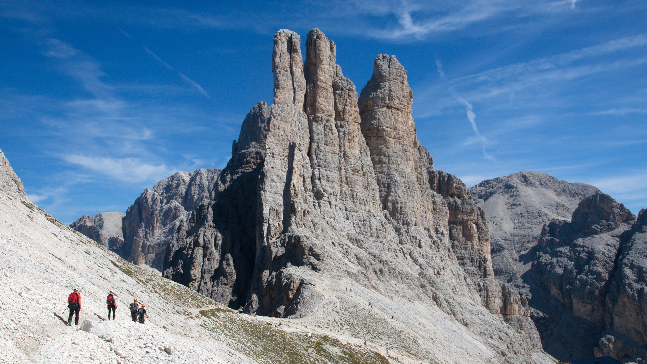 Rosengarten to Sella Self Guided Hiking