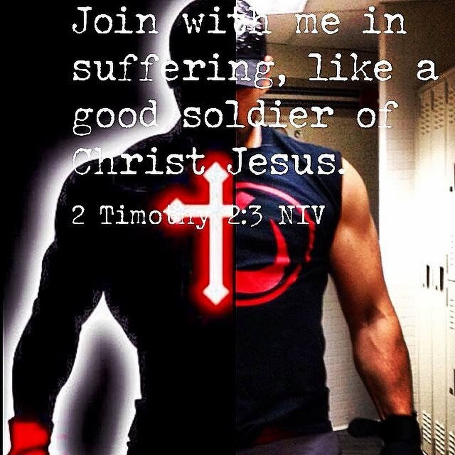 Join with me in suffering Soldier!!!